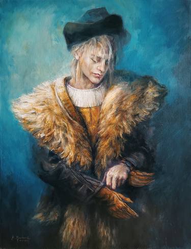 Original Portraiture Portrait Paintings by Alexandre Barbera-Ivanoff