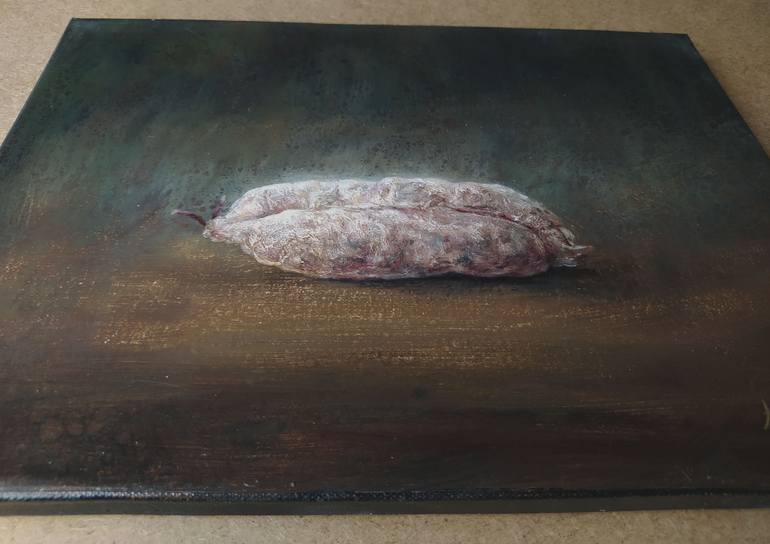 Original Classicism Still Life Painting by Alexandre Barbera-Ivanoff