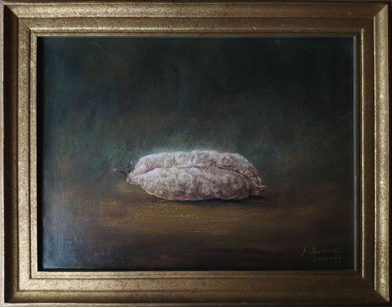 Original Classicism Still Life Painting by Alexandre Barbera-Ivanoff