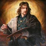 Chevalier d'Eon Painting by Alexandre Barbera-Ivanoff