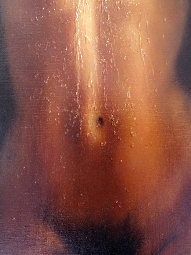Original Nude Painting by Alexandre Barbera-Ivanoff