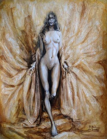 Original Figurative Nude Paintings by Alexandre Barbera-Ivanoff