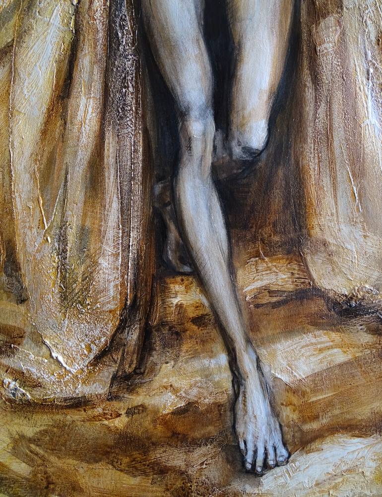 Original Nude Painting by Alexandre Barbera-Ivanoff