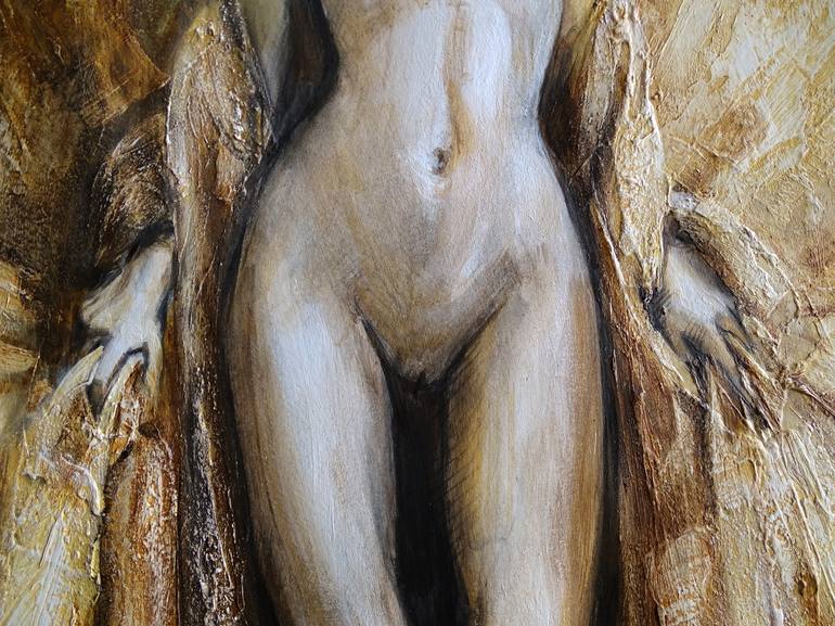 Original Nude Painting by Alexandre Barbera-Ivanoff