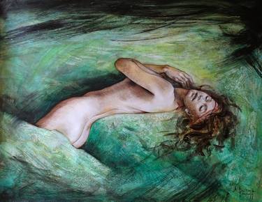 Original Nude Paintings by Alexandre Barbera-Ivanoff