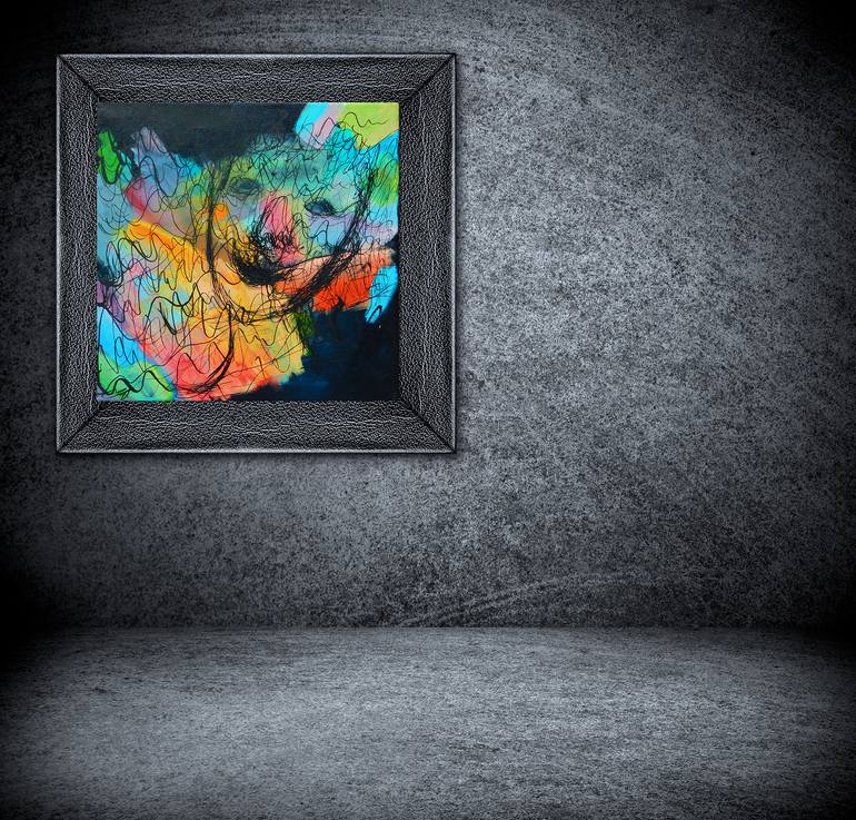 Original Abstract People Painting by Brea'N Thompson