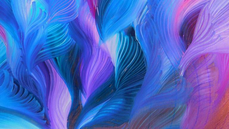 Original Impressionism Abstract Painting by Brea'N Thompson