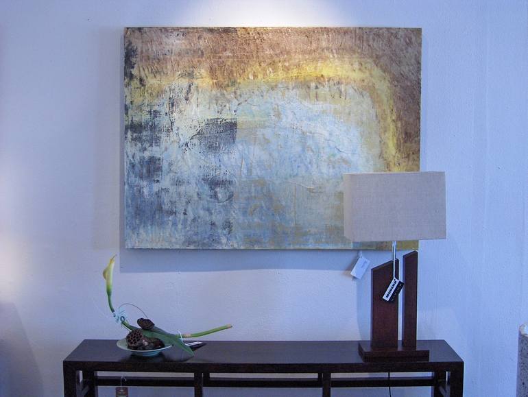 Original Abstract Expressionism Abstract Painting by Andrew Lennon