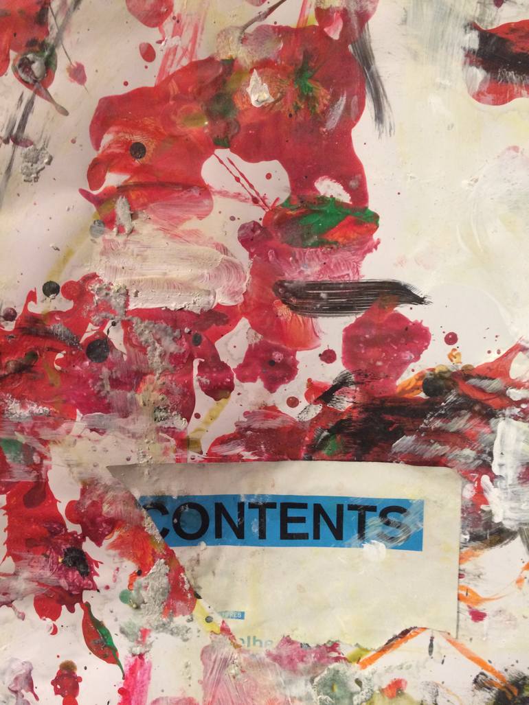 Original Abstract Expressionism Abstract Painting by Mark Kaminsky
