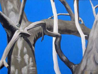 Print of Figurative Tree Paintings by Kate McLaren