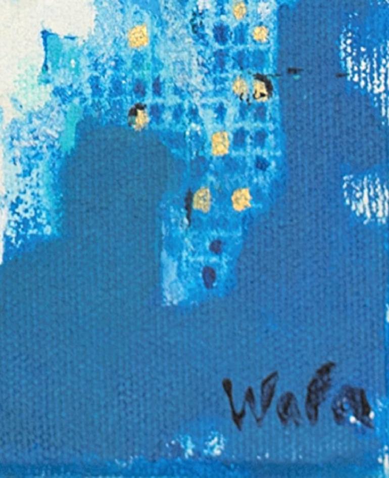 Original Abstract Painting by Wafa El Hilali