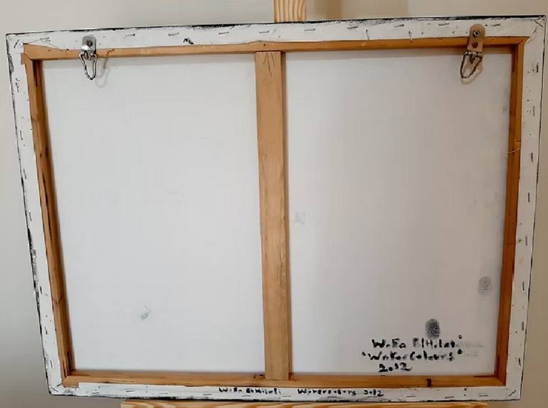 Original Abstract Painting by Wafa El Hilali
