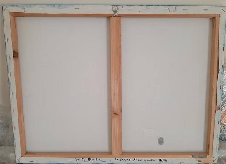 Original Abstract Painting by Wafa El Hilali