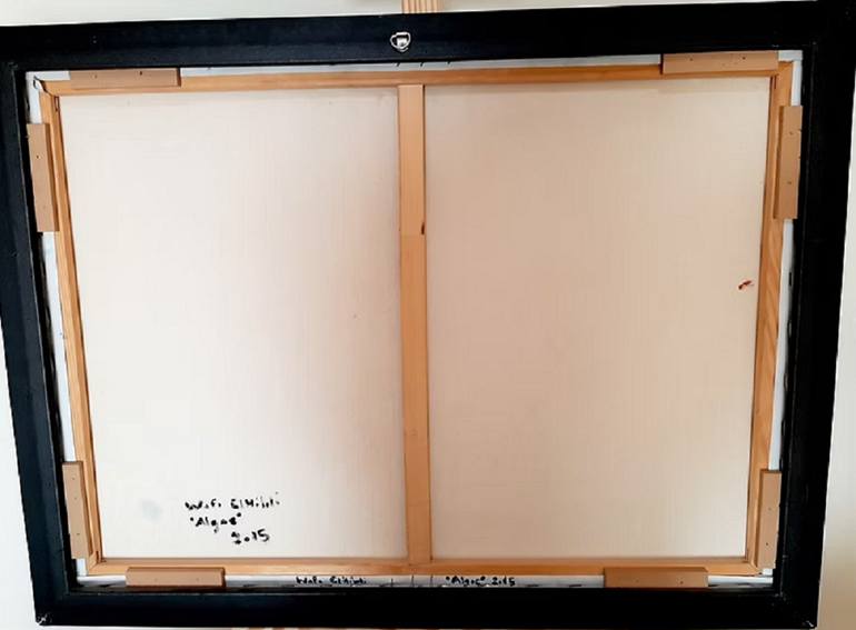 Original Abstract Painting by Wafa El Hilali