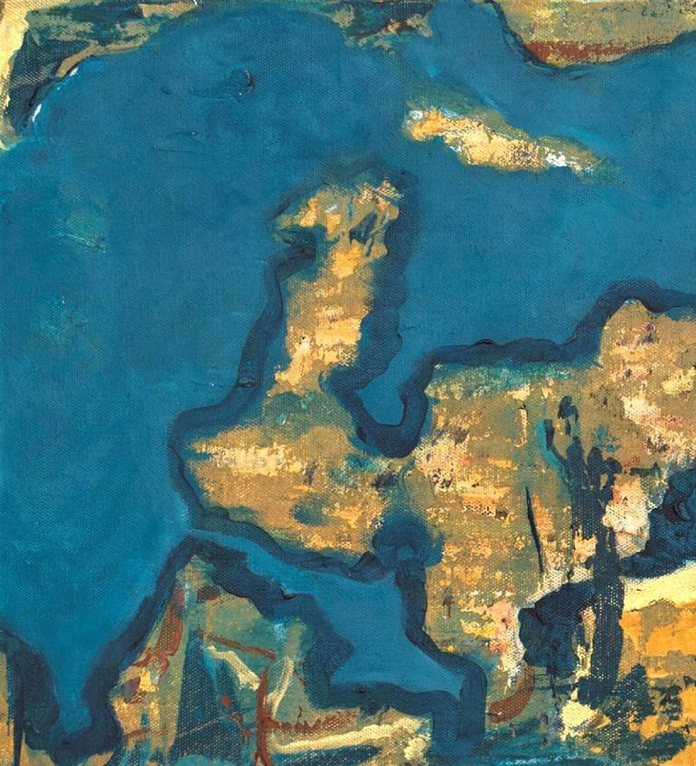 Original Abstract Painting by Wafa El Hilali