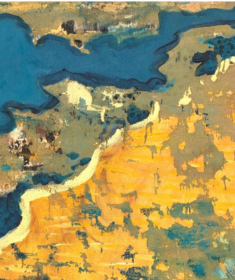 Original Abstract Painting by Wafa El Hilali