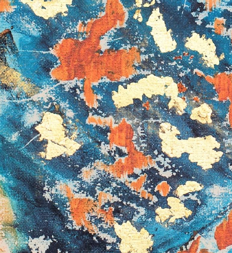 Original Abstract Painting by Wafa El Hilali