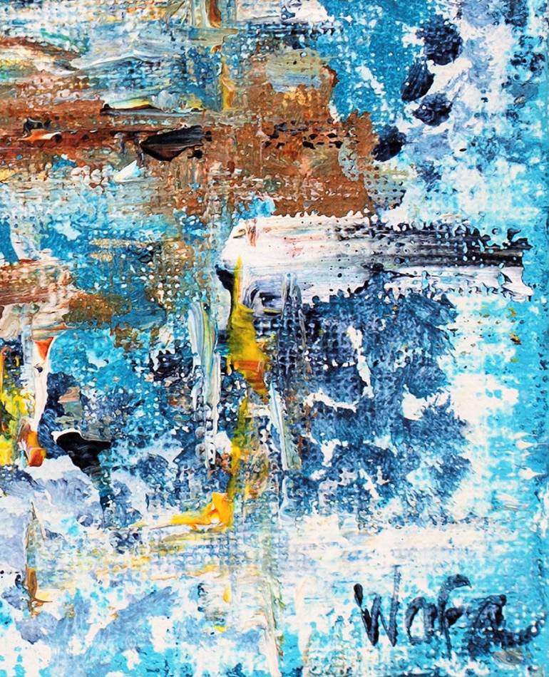 Original Abstract Painting by Wafa El Hilali