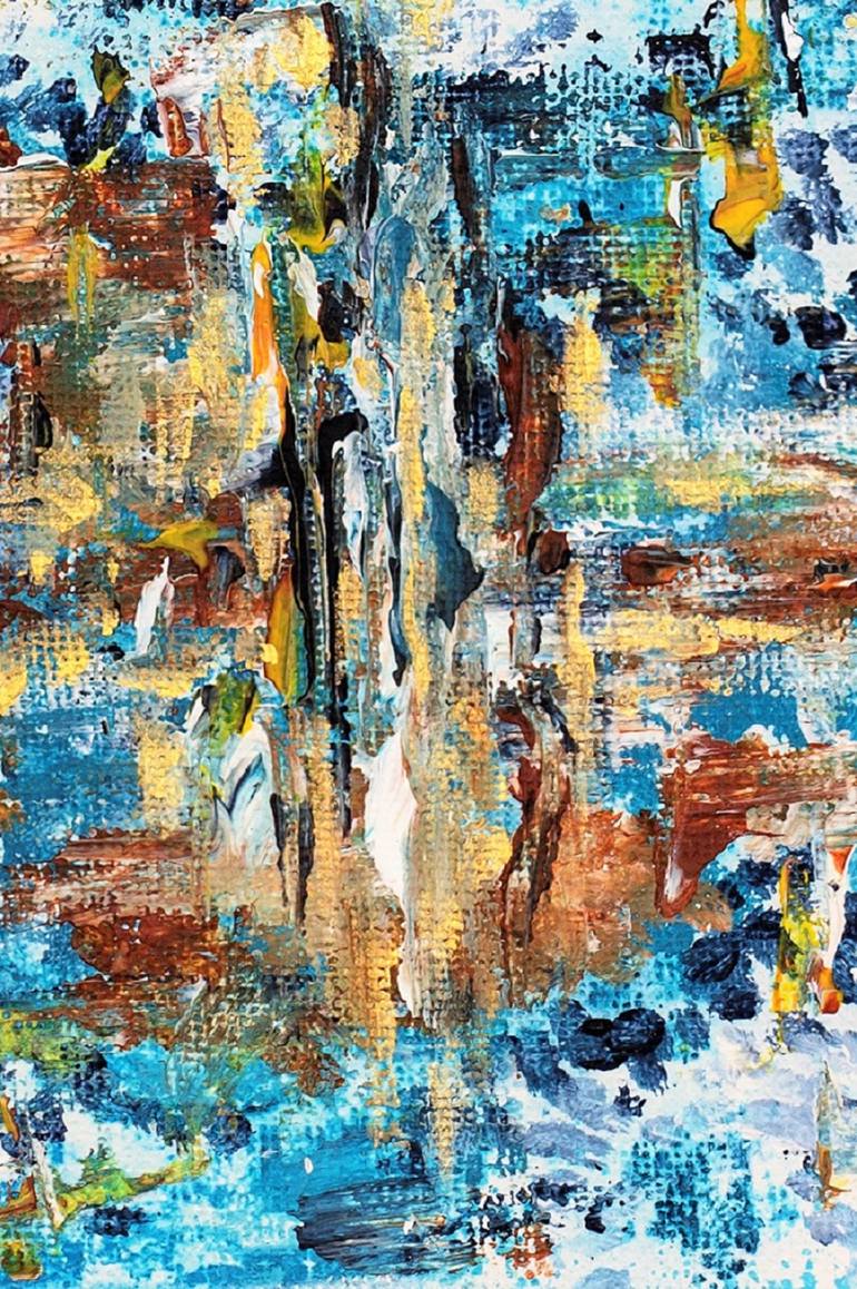 Original Abstract Painting by Wafa El Hilali