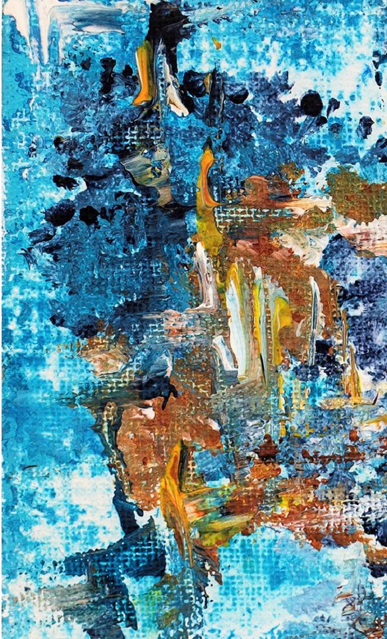 Original Abstract Painting by Wafa El Hilali