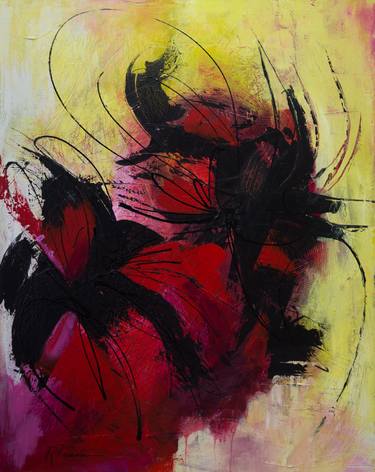 Original Abstract Painting by Ruth Fromstein