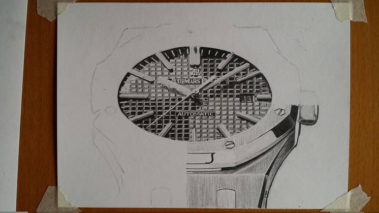 Original Figurative Fashion Drawing by Fabrizio Boldrini