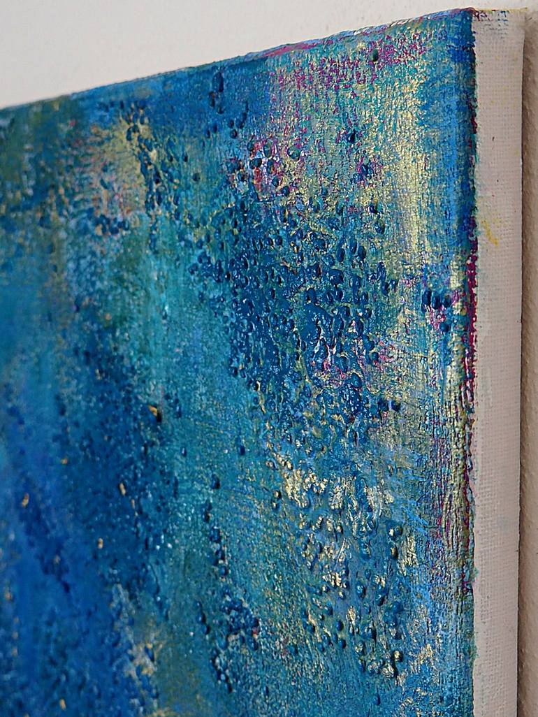 Original Abstract Expressionism Abstract Painting by Adela Vejvodova