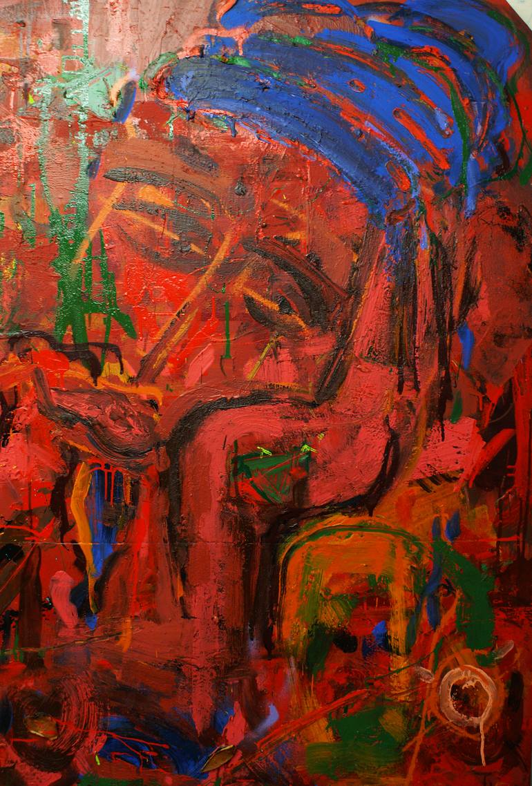 Original Contemporary People Painting by Ivan Jovanovic Orsof