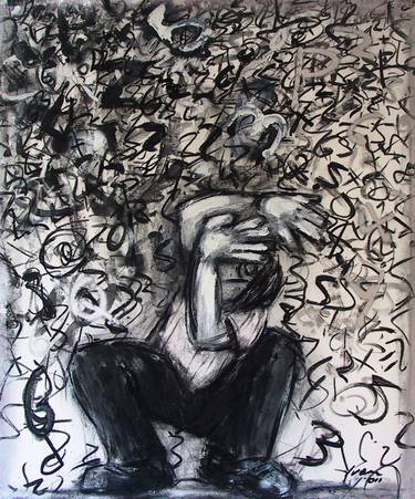 Original Expressionism Time Drawings by Ivan Jovanovic oRSoF