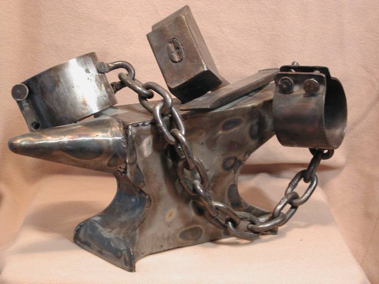 Original Realism Men Sculpture by Christos Athanasiadis