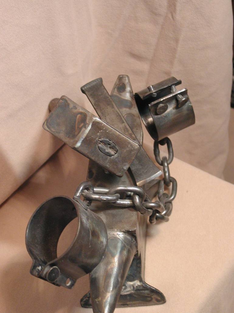 Original Realism Men Sculpture by Christos Athanasiadis