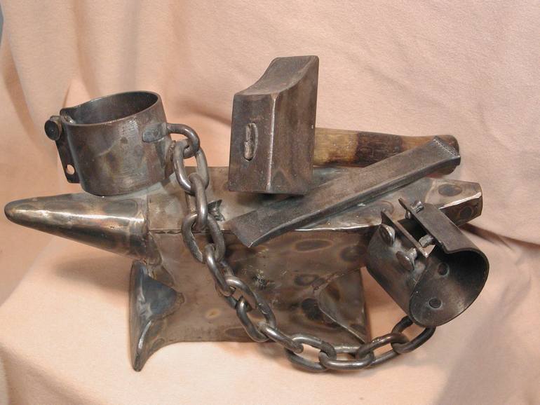 Original Realism Men Sculpture by Christos Athanasiadis