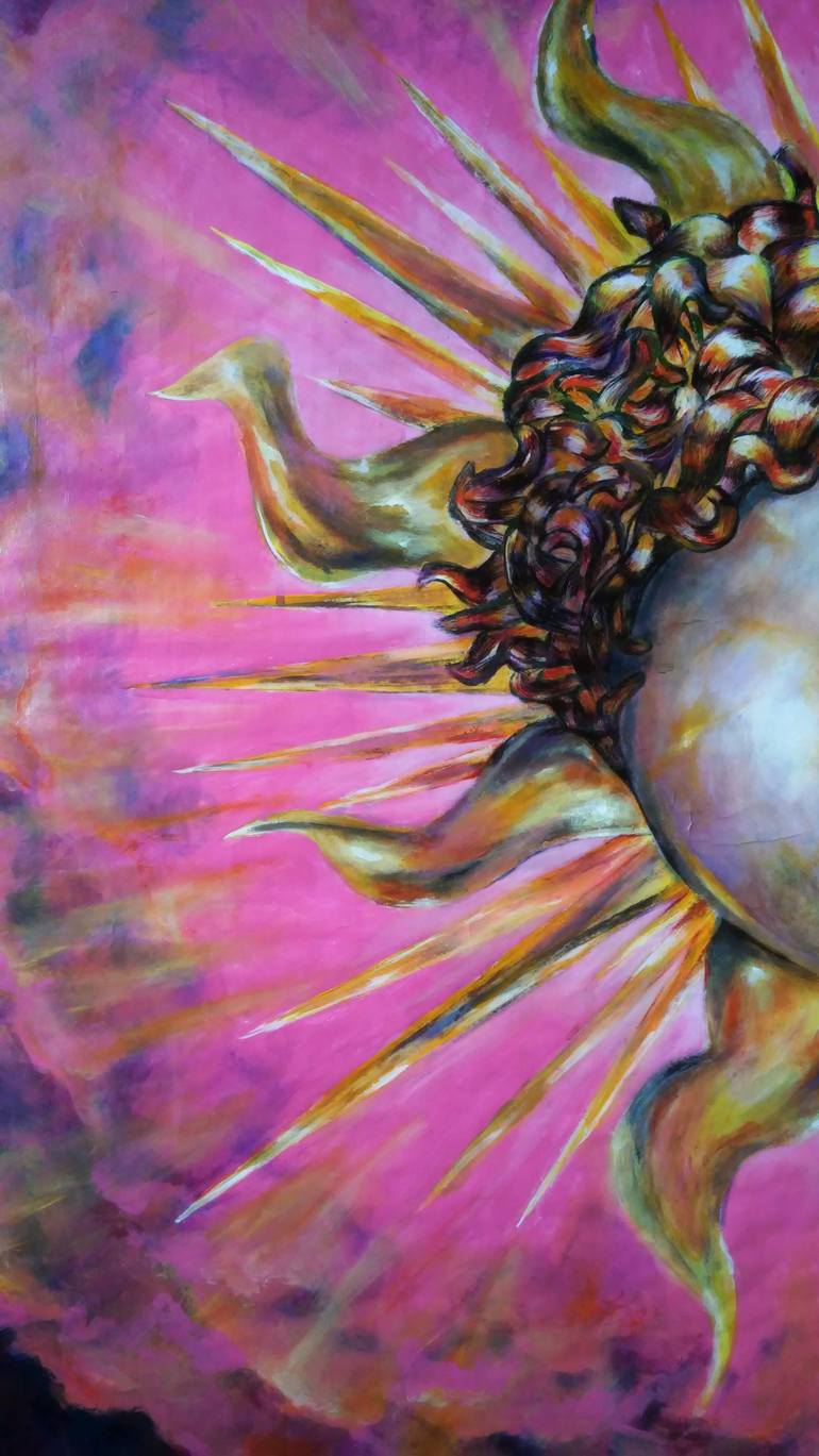 Original Conceptual Fantasy Painting by Nicolas Benedetti Salani