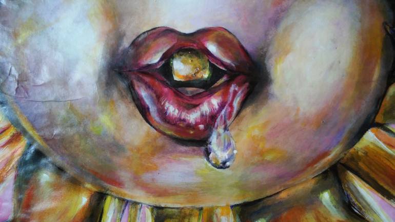Original Conceptual Fantasy Painting by Nicolas Benedetti Salani