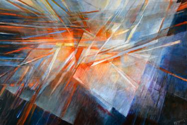 Original Abstract Paintings by Rochelle Blumenfeld