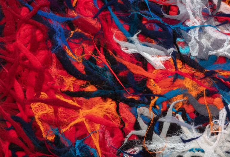 Original Contemporary Abstract Mixed Media by Olesia Tkachenko