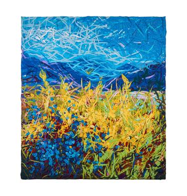 Original Impressionism Landscape Mixed Media by Olesia Tkachenko