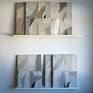 Dismantled canvases