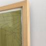 Simple, natural wooden frame 1cm x 1cm