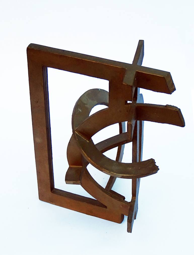 Original Conceptual Abstract Sculpture by Jos Kaarsemaker