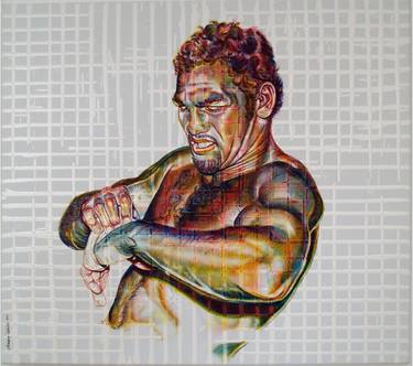 Print of Figurative Men Paintings by Miriam Cabello