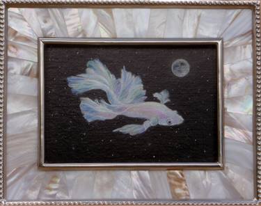 Print of Surrealism Fish Paintings by Cari Thompson