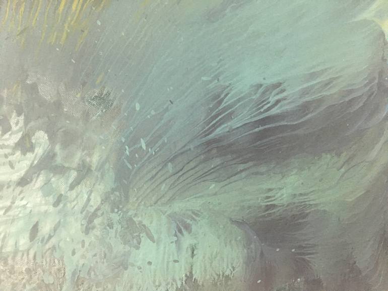 Original Abstract Nature Painting by Lu Kepler