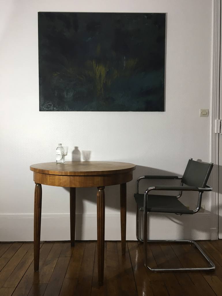 Original Abstract Nature Painting by Lu Kepler