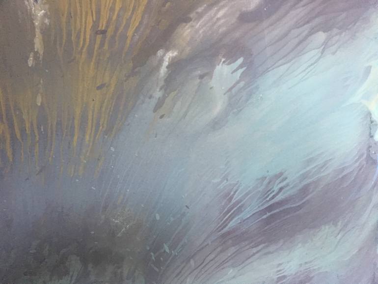Original Abstract Nature Painting by Lu Kepler