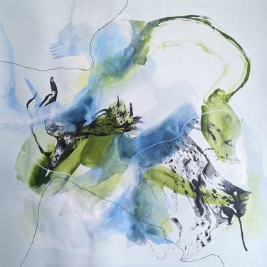 Original Abstract Painting by Molly Cawthorn
