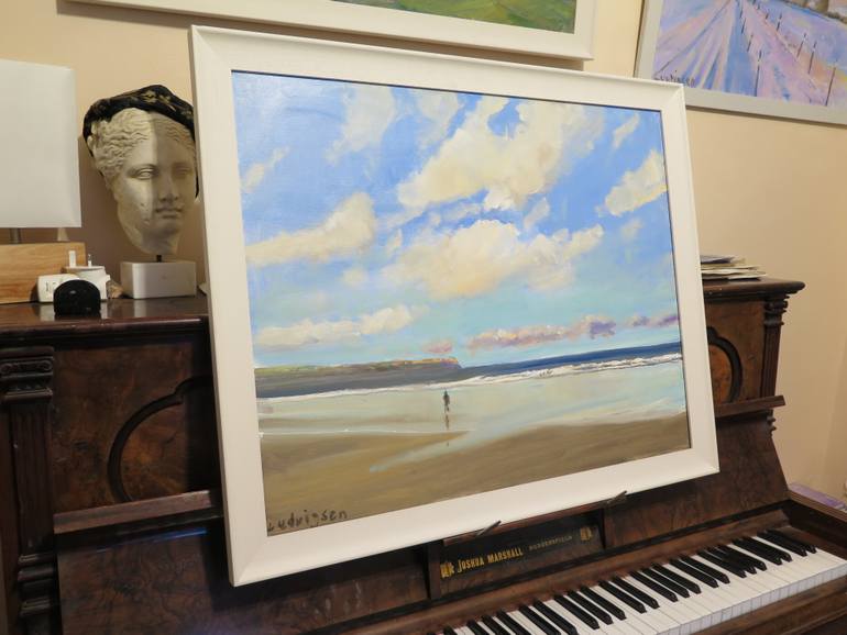 Original Figurative Seascape Painting by Malcolm Ludvigsen