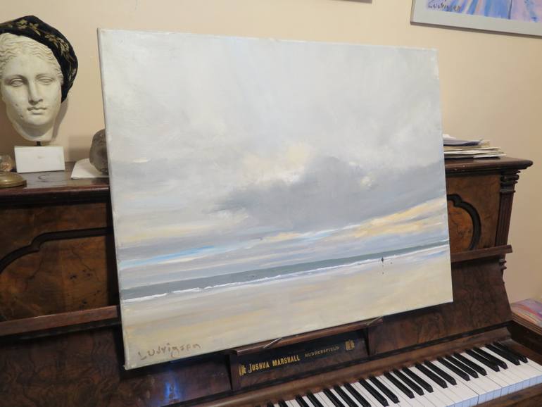 Original Figurative Seascape Painting by Malcolm Ludvigsen