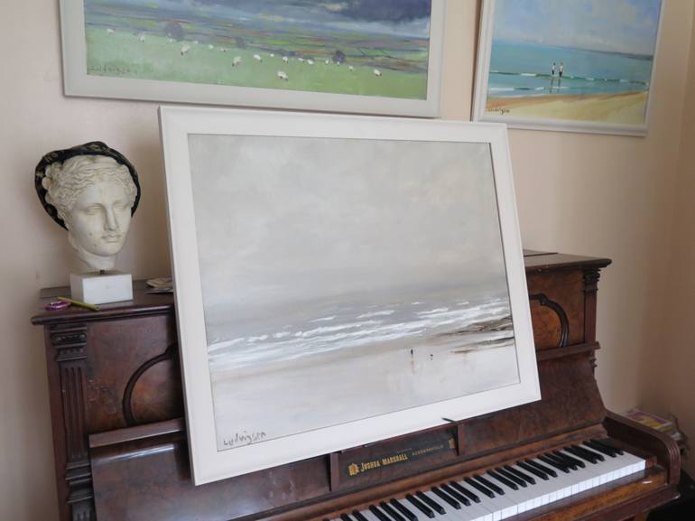 Original Figurative Seascape Painting by Malcolm Ludvigsen