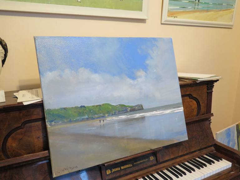 Original Figurative Seascape Painting by Malcolm Ludvigsen